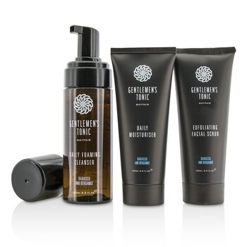 Face Gift Set: Exfoliating Facial 100ml + Limpiador Espumoso Diario 150ml + Hidratante Diario 100ml