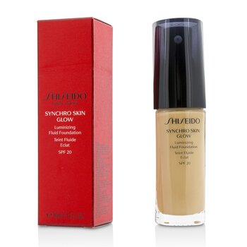 Shiseido Synchro Skin Glow Base Fluida Iluminante SPF 20 - # Neutral 3