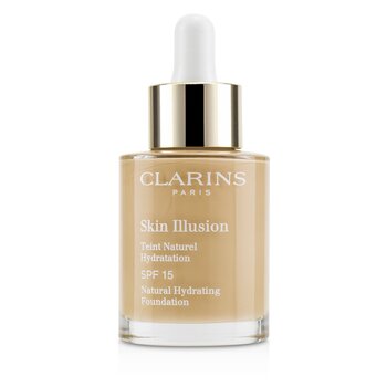 Clarins Skin Illusion Base Hidratante Natural SPF 15 # 110 Honey