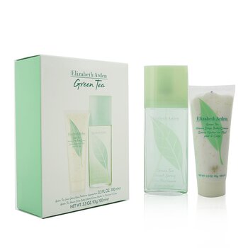 Green Tea Coffret: Eau Parfumee Spray 100ml/3.3oz + Honey Drops Crema Corporal 100ml/3.3oz