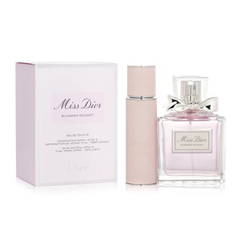 Miss Dior Blooming Bouquet Gift Set (100ml EDT + 10ml EDT Refillable Travel Set)