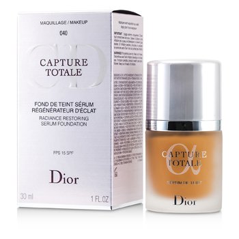 Christian Dior Capture Totale Radiance Base de Maquillaje Serum Restaurador SPF15 - # 040 Honey Beige 30ml España Christian Dior Capture Totale Radiance Base de Maquillaje Serum Restaurador SPF15 - # 040 Honey Beige 30ml España