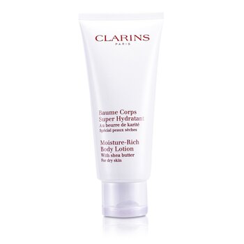 Clarins Loción Corporal Rica en Hidratación con Manteca de Karité (Piel Seca)