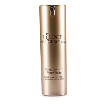 Elixir Des Glaciers Serum Precieux Votre Visage - Swiss Poly-Active Essence - Serum Rostro ( Embalaje Nuevo )