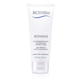 Biotherm Biomains Age Delaying Tratamiento Manos y Uñas - Resistente al Agua