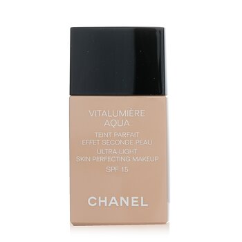 Chanel Vitalumiere Aqua Maquillaje Ultra Ligero Perfeccionante de Piel SPF 15 - # 10 Beige