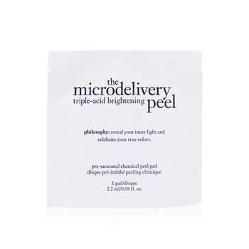 Philosophy Microdelivery Triple-Acid Parches Exfoliantes Iluminadores