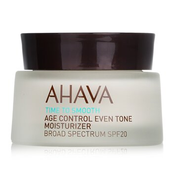 Ahava Time To Smooth Hidratante Unificador de Tono Antiedad SPF 20