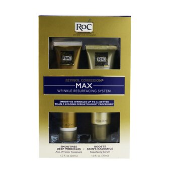 ROC Retinol Correxion Max Sistema Resurgidor de Arrugas: Tratamiento Anti Arrugas 30ml + Suero Resurgidor 30ml