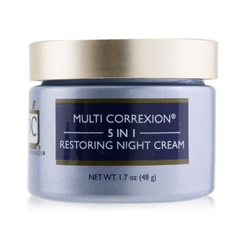 Crema Restauradora de Noche Multi Corrección 5 en 1