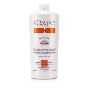 Kerastase Nutritive Lait Vital Incredibly Light - Cuidado Nutrición Excepcional (Para Cabello Normal a Ligeramente Seco)