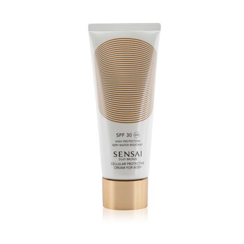 Kanebo Sensai Silky Bronze Crema Protectora Celular Para el Cuerpo SPF 30