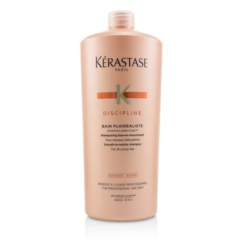 Kerastase Discipline Bain Fluidealiste Smooth-In-Motion Champú (Para Todo Cabello Rebelde)