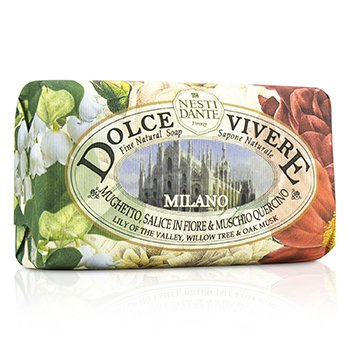 Dolce Vivere  Jabón Fino Natural  - Milano - Lily Of The Valley, Willow Tree & Oak Musk