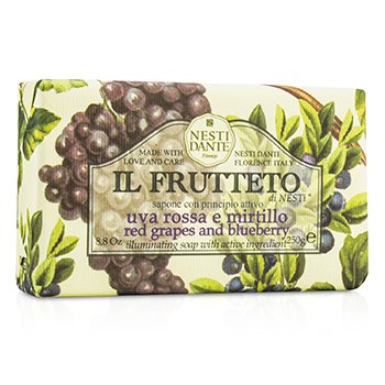 Nesti Dante Il Frutteto Jabón Iluminante - Red Grapes & Blueberry