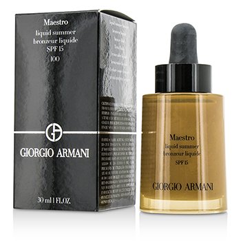 Giorgio Armani Maestro Bronceador Liquido SPF 15 100 Sun Kiss null
