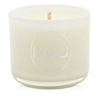 iKOU Eco-Luxury Aromacology Natural Wax Candle Glass - Calm (Lemongrass & Lime)