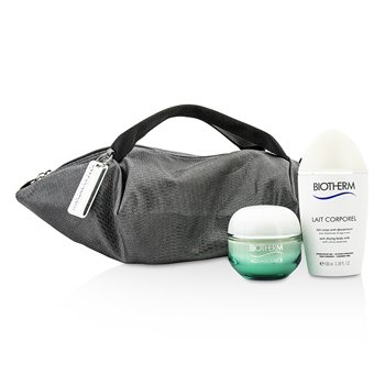 Aquasource & Body Care X Mandarina Duck Coffret: Crema N/M 50ml + Cuidado Corporal Anti Sequedad 100ml + Bolsa
