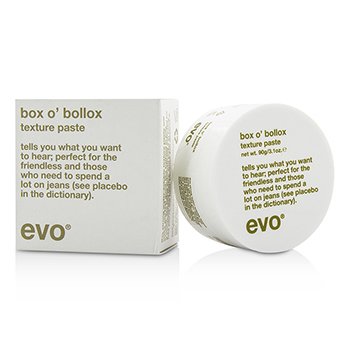 Box O' Bollox Pasta Textura (Para todo Tipo de Cabellos, Especialemente Cortos o Con Textura)