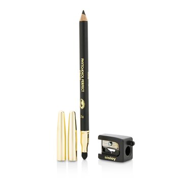 Sisley Phyto Khol Delineador de Ojos Perfecto (Con Mezclador y Sacapuntas) - # Black