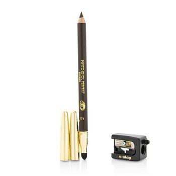 Sisley Phyto Khol Delineador de Ojos Perfecto (Con Mezclador y Sacapuntas) - # Ebony