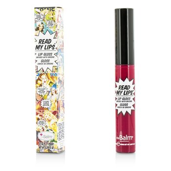 TheBalm Read My Lips (Brillo Labios Con Ginseng) - #Hubba Hubba!