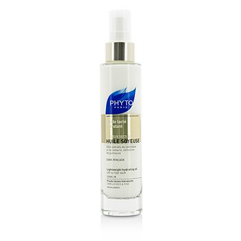 Phyto Huile Soyeuse Aceite Hidratante Ligero - Sin Enjuague (Para Cabello Seco & Fino)