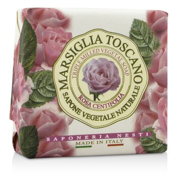 Marsiglia Toscano Jabón Vegetal de Triple Prensado - Rosa Centifolia