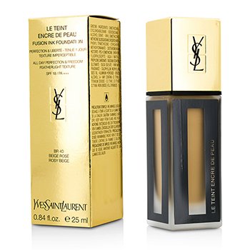 Le Teint Encre De Peau Fusion Ink Base SPF18 - # BR40 Rosy Beige