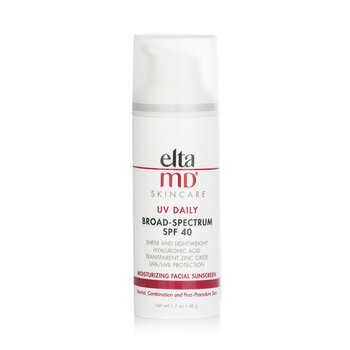 EltaMD UV Daily Moisturizing Facial Sunscreen SPF 40 - For Normal, Combination & Post-Procedure Skin