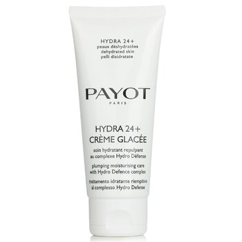 Payot Hydra 24+ Creme Glacee Plumpling Moisturizing Care - For Dehydrated, Normal to Dry Skin (Salon Size)