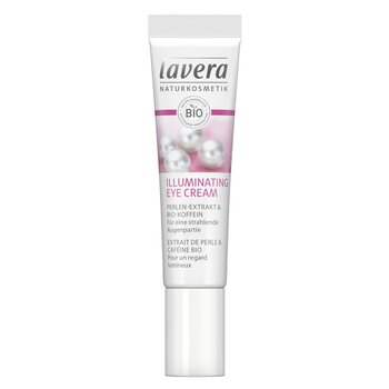 Lavera Crema Iluminadora Ojos Cafeina & Extracto de Perla Orgánico