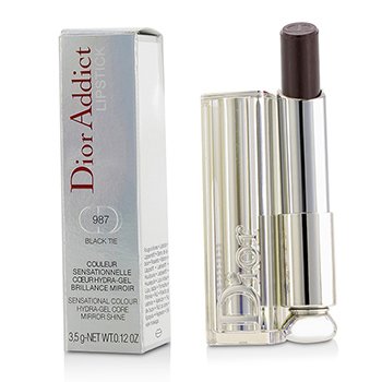 Dior Addict Hydra Gel Core Mirror Shine Lipstick - #987 Black Tie