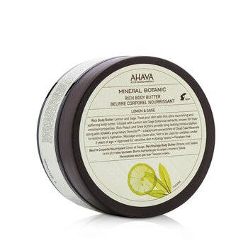 Mineral Botanic Rich Body Butter - Lemon & Sage