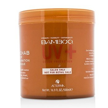 Bamboo Color Hold+ Color Protection Rehab Mascarilla Hidratante Profunda (Para Cabello con Color Protegido, Fuerte, Vibrante)