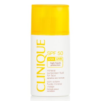 Clinique Mineral Sunscreen Fluid For Face SPF 50 - Sensitive Skin Formula