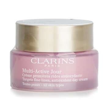 Clarins Multi-Active Day Se Enfoca en Líneas Finas Crema de Día Antioxidante - Para Todo Tipo de Piel