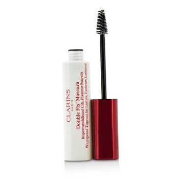 Double Fix Mascara (Waterproof Topcoat For Lashes, Eyebrow Groomer)