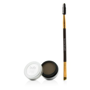 60 Seconds To Beautiful Brows Kit (1x Brow Powder, 1x Dual Ended Brow Brush)