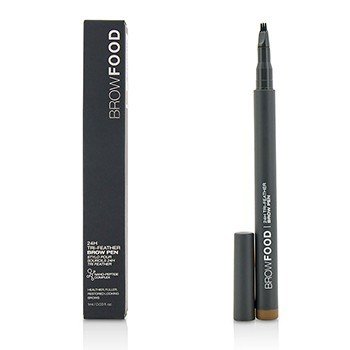 BrowFood 24H Tri Feather Lápiz de Cejas - Brunette