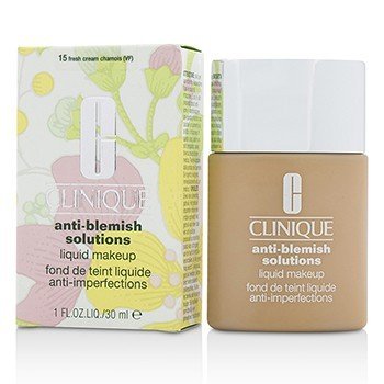 Anti Blemish Solutions Maquillaje Líquido - # 15 Fresh Cream Chamois