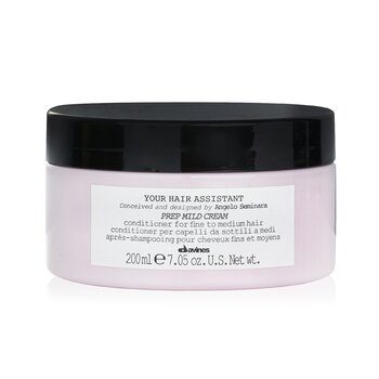 Davines Your Hair Assistant Prep Mild Cream Conditioner (For Fine to Medium Hair)