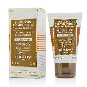 Sisley Super Soin Solaire Protector de Juventud Con Tinte SPF 30 UVA PA+++ - #4 Deep Amber