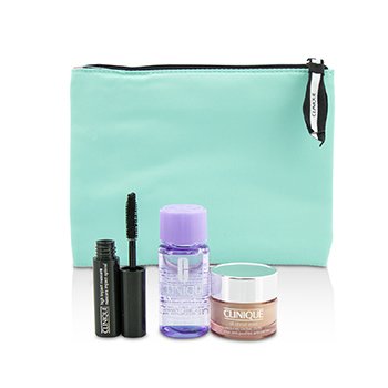 Set de Viaje: Todo Acerca de Ojos 15ml + Máscara 3.5ml + Removedor de Maquillaje de Ojos 30ml+1Bolsa