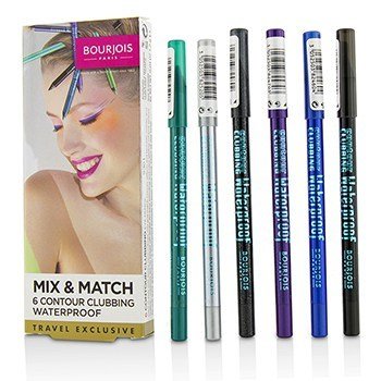 Set Mix & Match 6 Contour Clubbing Lápiz de Ojos A Prueba de Agua