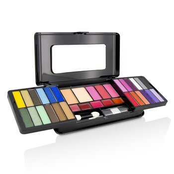 Kit de Maquillaje De Lujo G2215 (24x Sombras de Ojos, 3x Rubores, 2x Polvos Compactos, 5x Brillos de Labios, 2x Aplicadores)