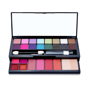 Kit de Maquillaje De Lujo G2219 (16x Sombras de Ojos, 4x Rubores, 1x Polvos Compactos, 4x Brillos de Labios, 2x Aplicadores)