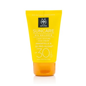 Suncare Oil Balance Crema Facial Textura Ligera SPF 30