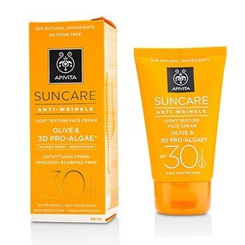 Crema Facial Textura Ligera Cuidado Solar Anti-ArrugasSPF 30