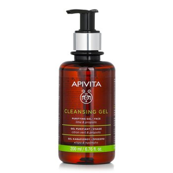 Apivita Gel Purificante Con Propóleos & Lima - Para Piel Grasa/Mixta